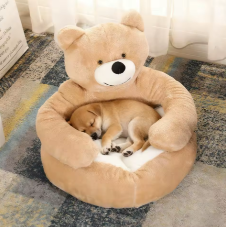 Cuccia a forma di Orso per animali domestici